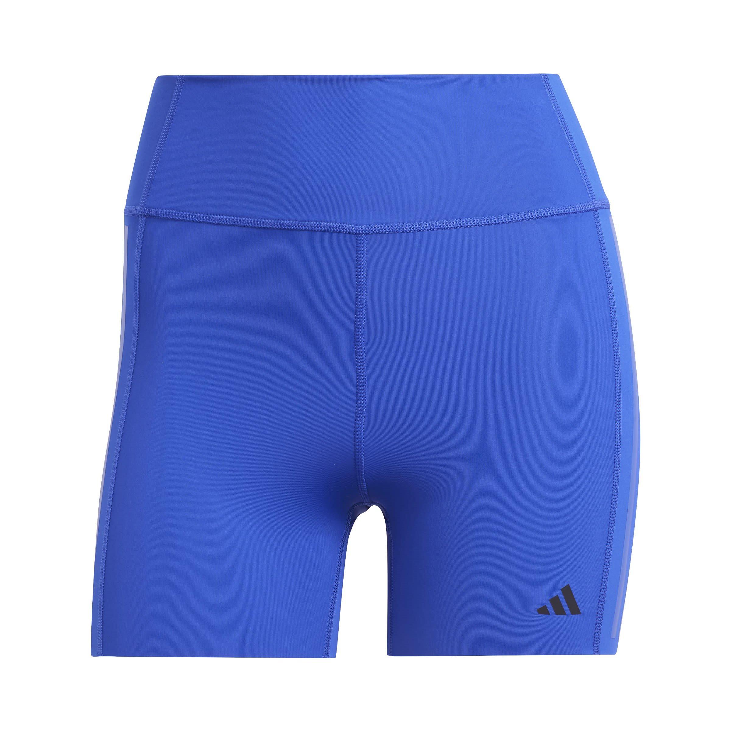 adidas Optime 4 Inch Raw Cut Hem Shorts Womens