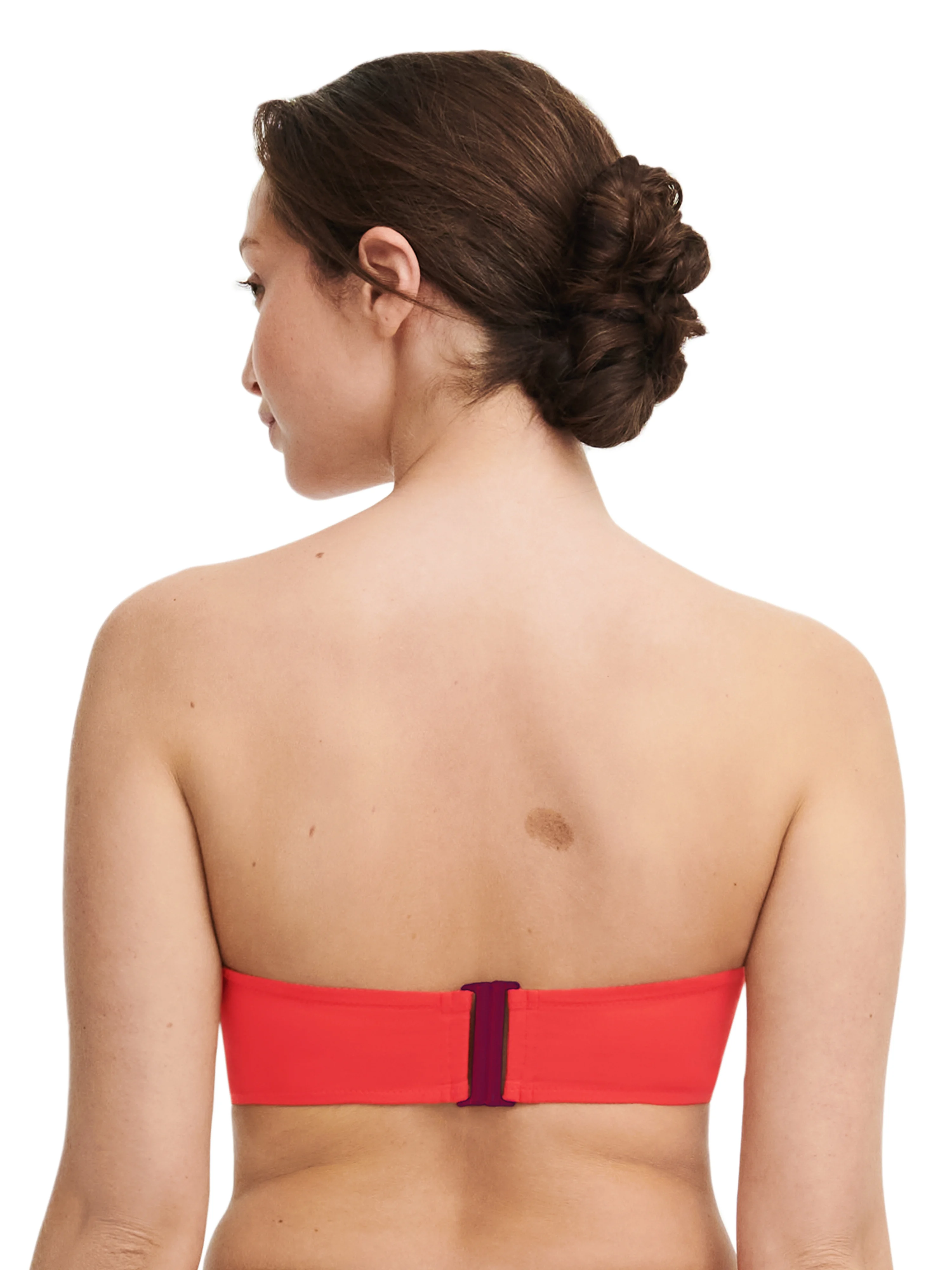 AUTHENTIC - Haut de maillot de bain sans armature bandeau bretelles amovibles | Multicolore
