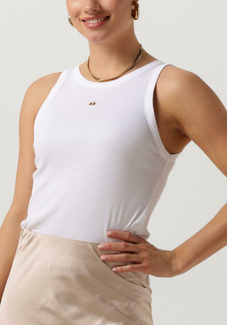 TWINSET MILANO witte twinset milano top knitted tank top