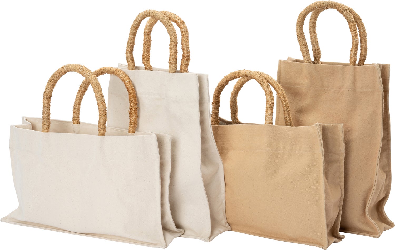 Intratuin tas Baggy wit 46 x 12 x 28 cm