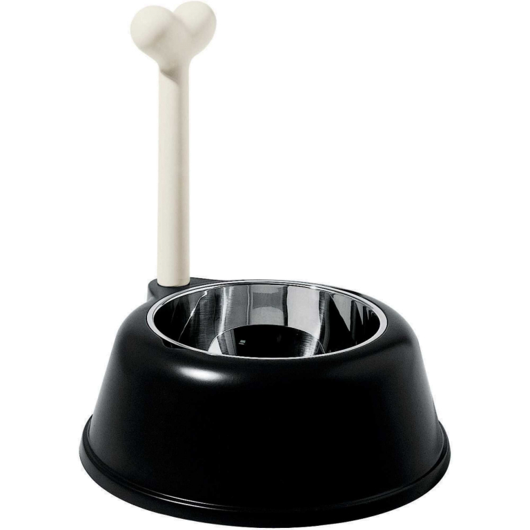 Alessi Lupita hondenvoerbak Ø32 zwart