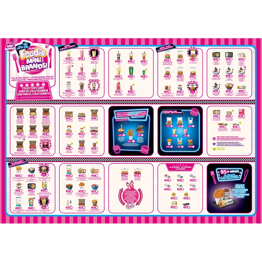 Foodie Mini Brands Serie 2 Kapsel – Sortiment echter Miniaturmarken von ZURU