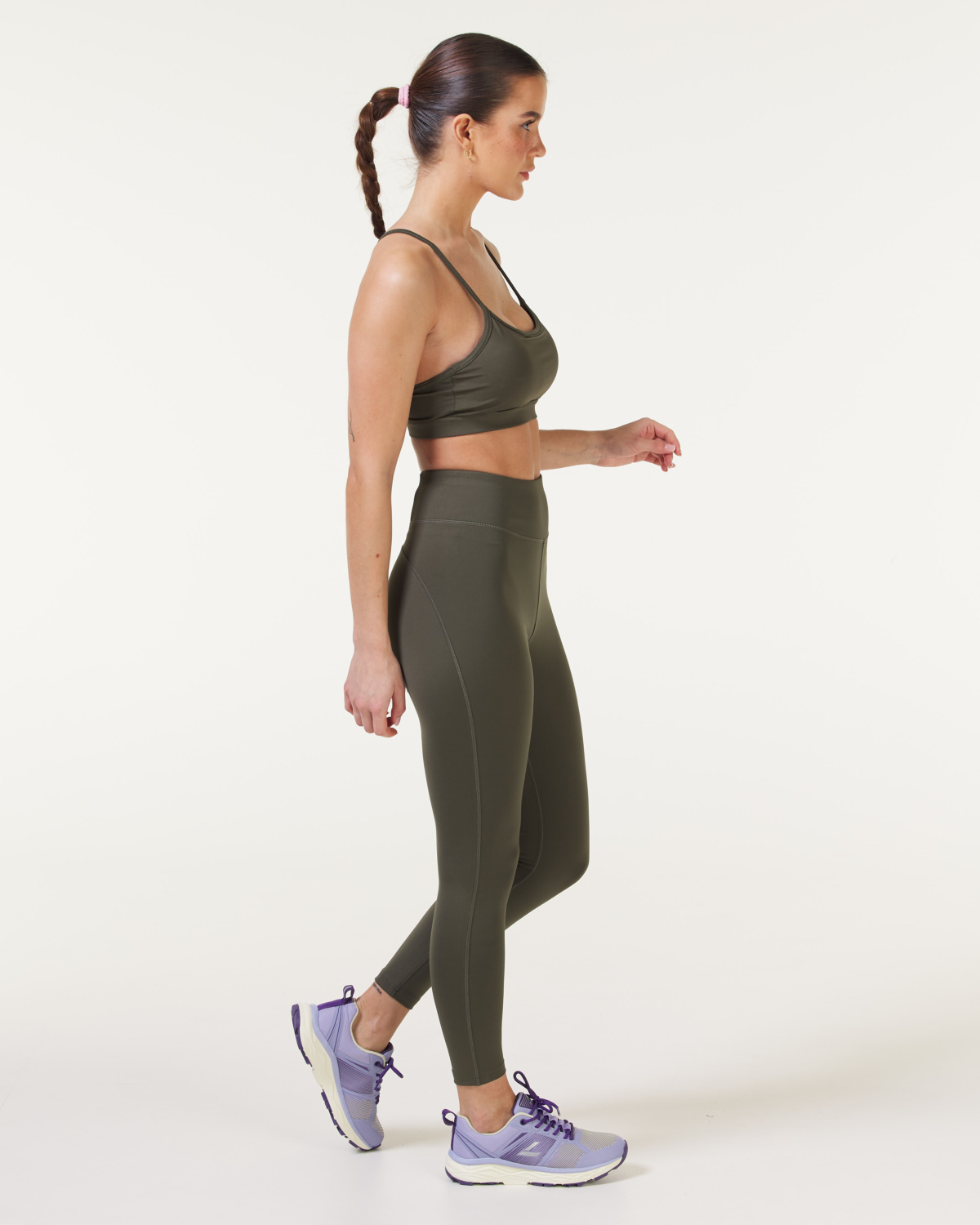 LEVITY Elemental Tights 7\8 Green Olive
