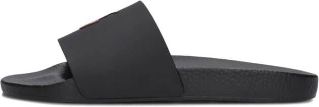 Ralph Lauren Polo Slide Sandalen & Slides Schoenen black red pp maat: 36 beschikbare maaten:36 37