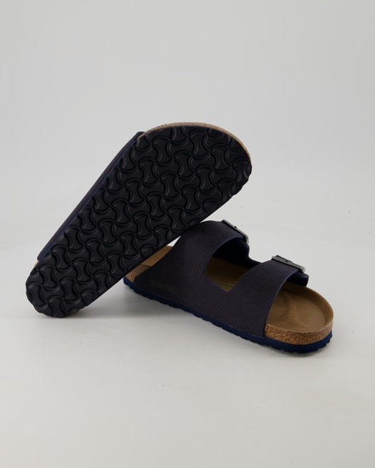 Birkenstock Arizona Vegan Pantoletten in Blau