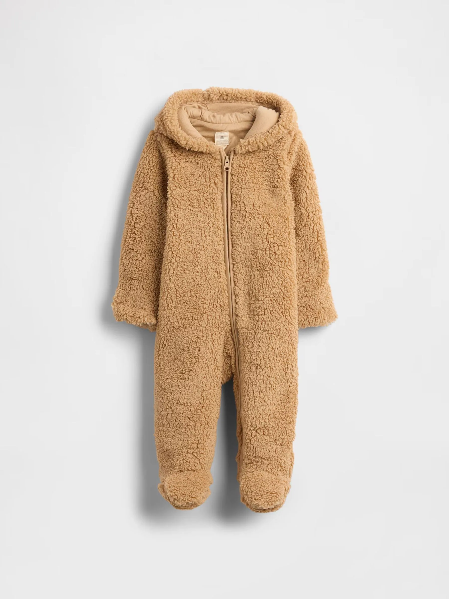 Bruin - Gap Teddy Sherpa Jack (Pasgeboren-12mnd) (0-12mnd)