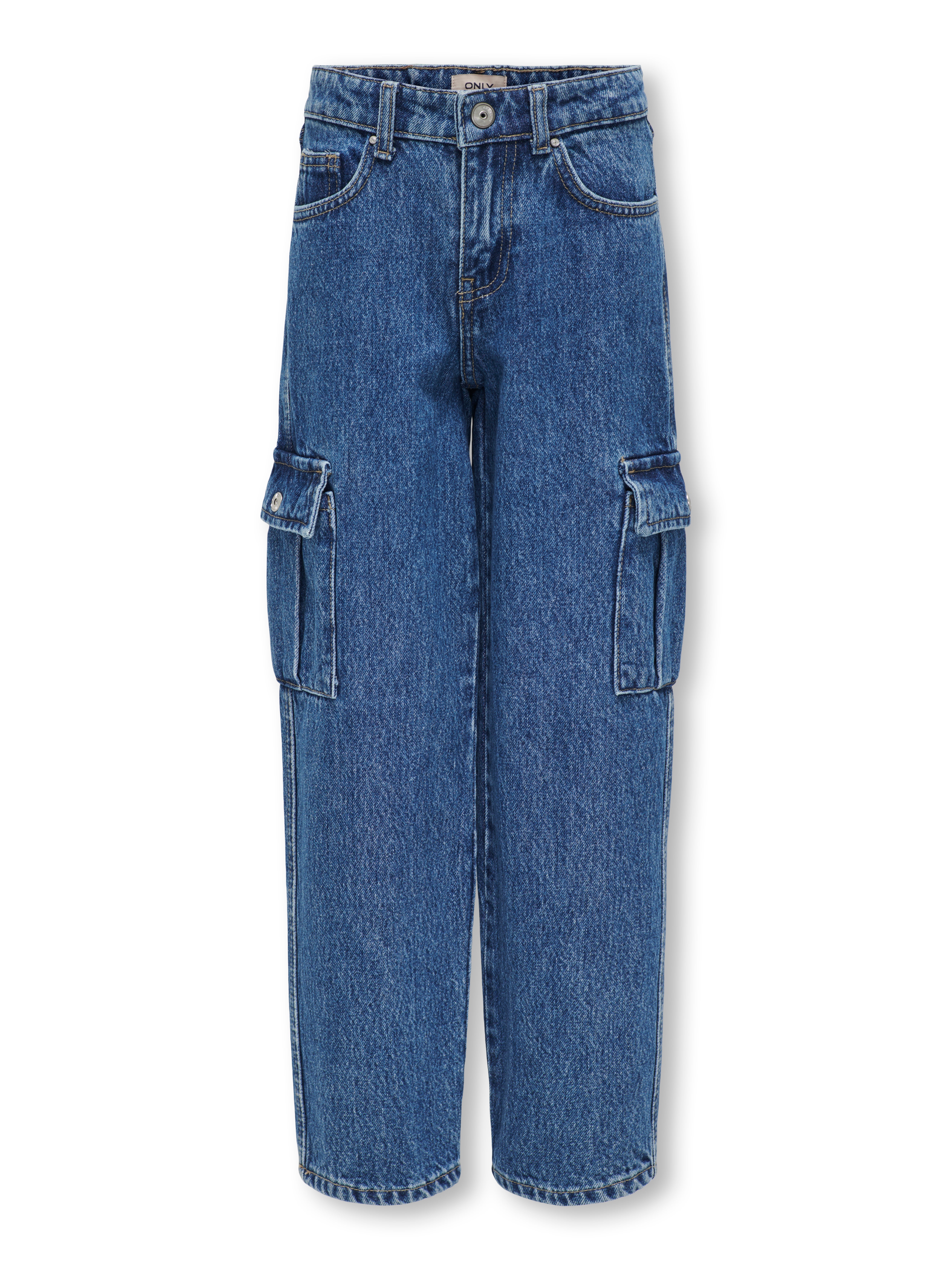 KOGHARMONY Weiter Beinschnitt Jeans Medium Blue Denim