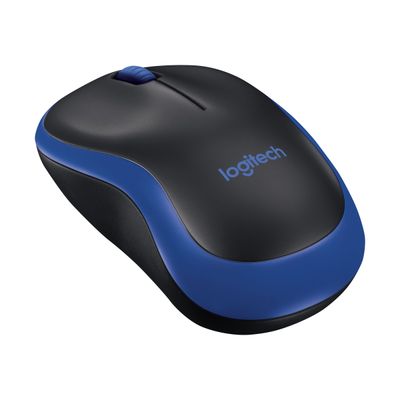 Logitech M185 - souris sans fil - bleu