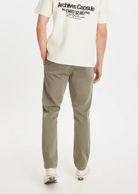 Straight jeans jog groen (GRN.O.M)