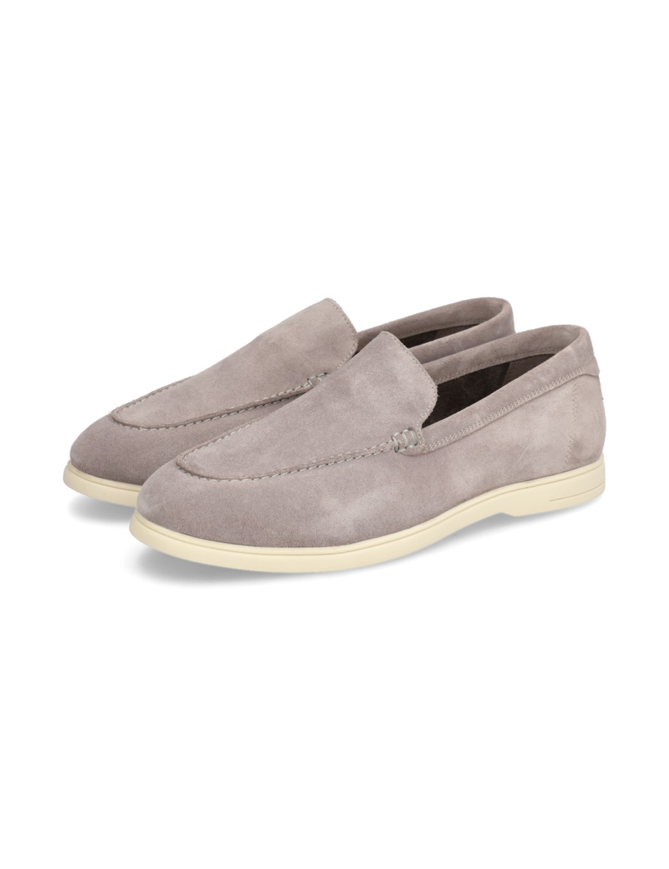Veloursleder Slipper