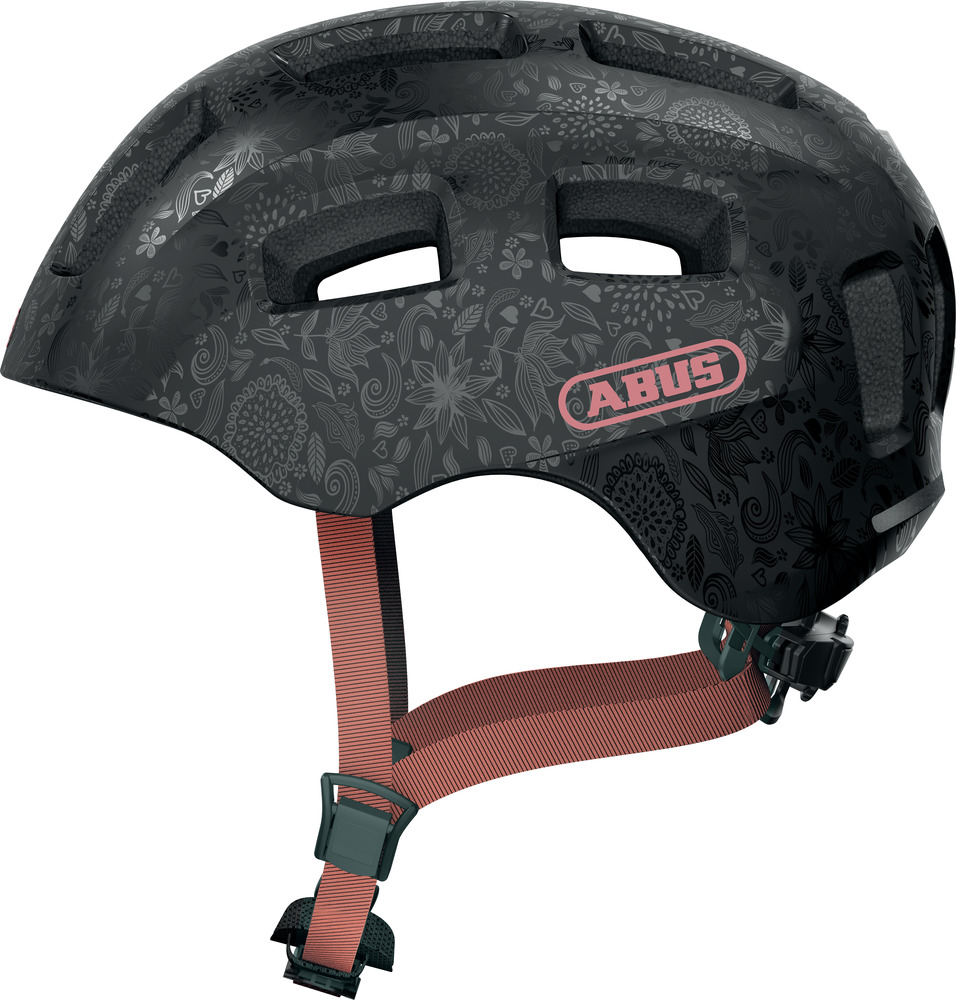 ABUS Youn-I 2.0 cykelhjelm LED Flower Art