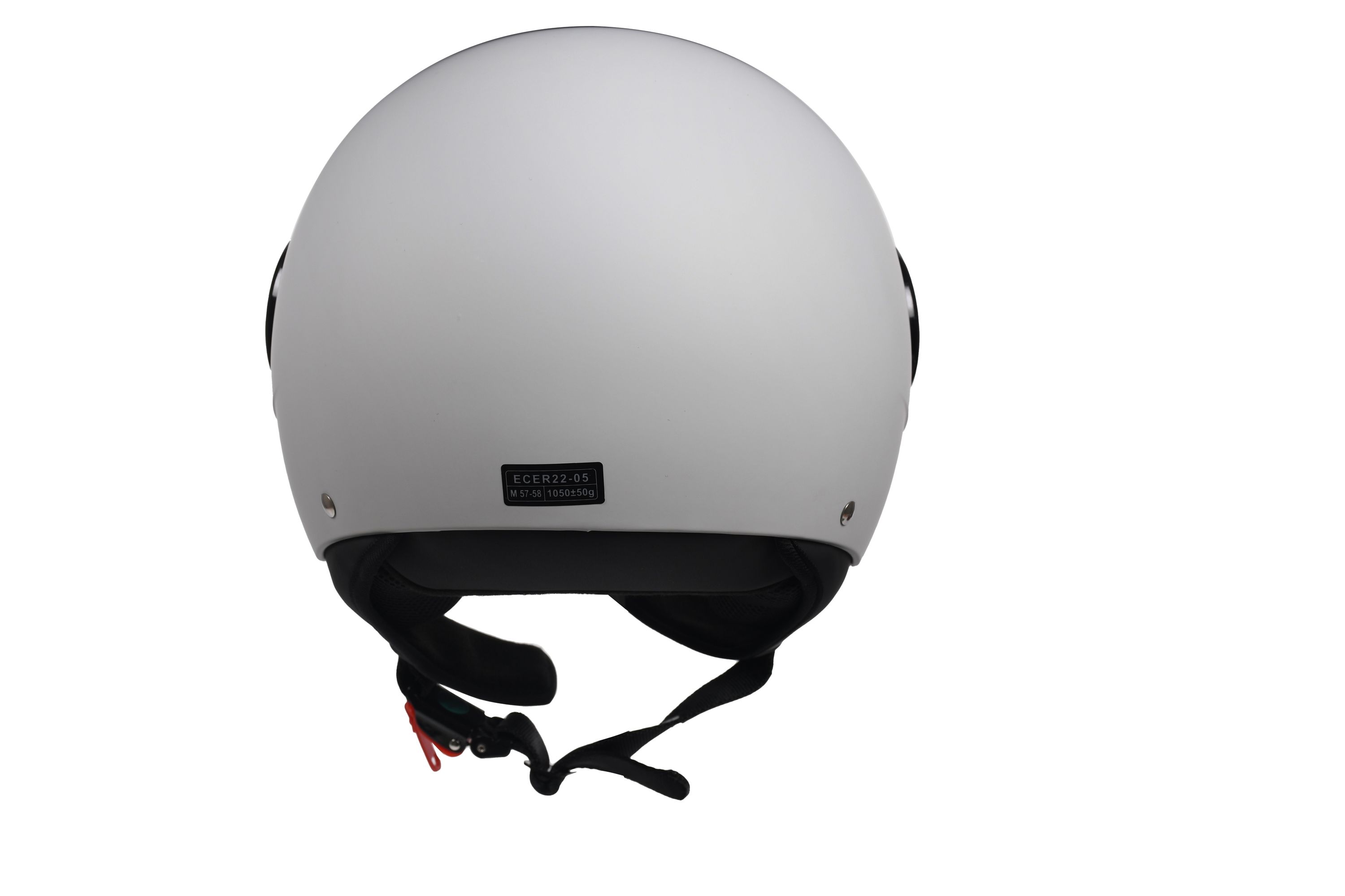 Motorrad Jethelm grau matt Grösse 55/56