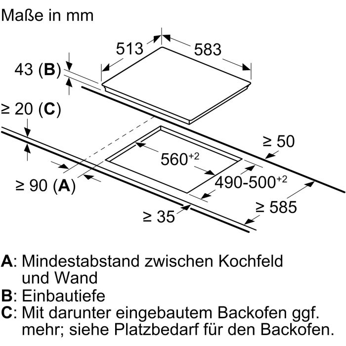 Siemens Einbau-Herd-Set EQ110KA1EE