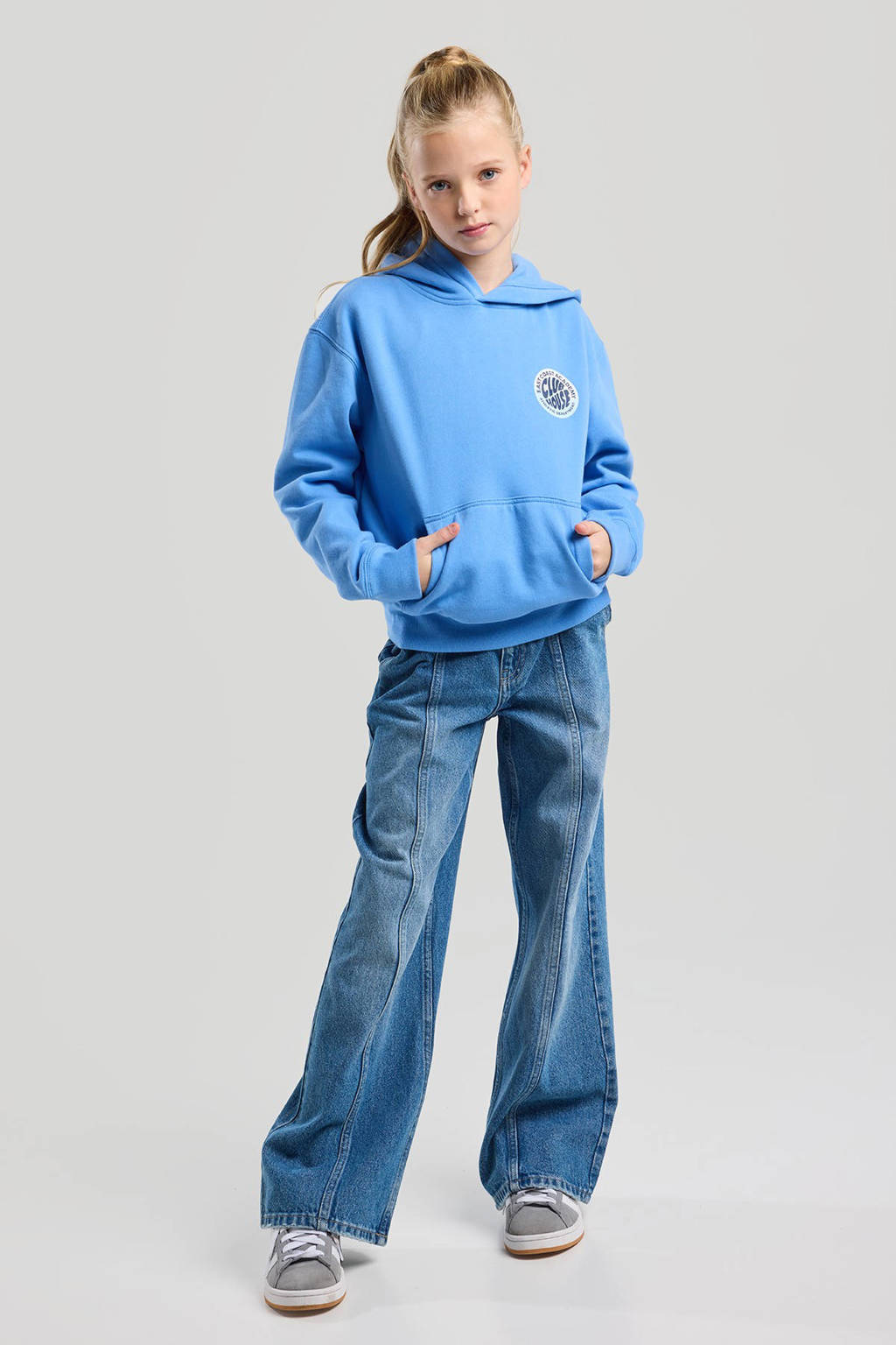 America Today hoodie blauw