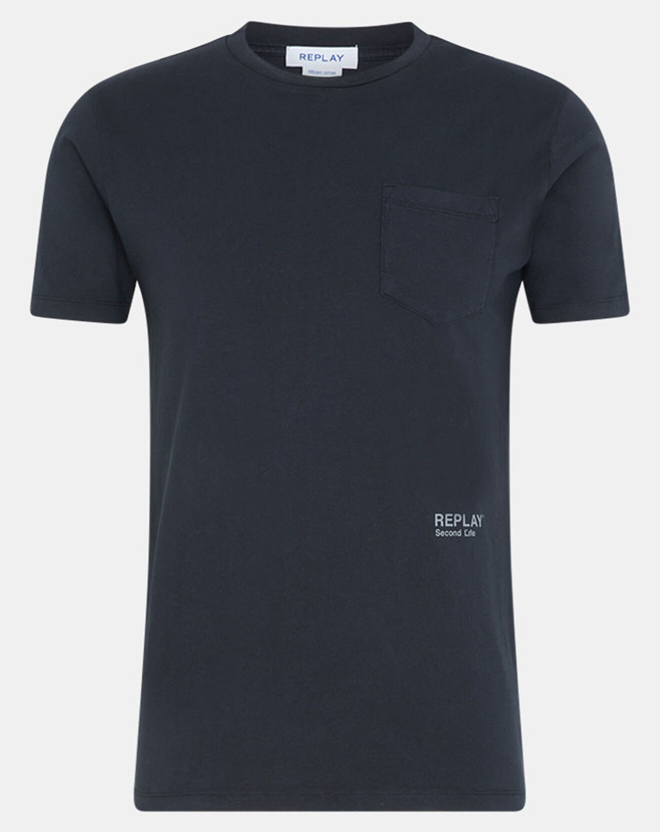Replay T-Shirt manches courtes Pocket noir