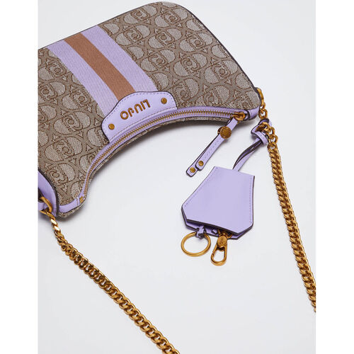 Liu Jo - Bandolera jacquard Marrón