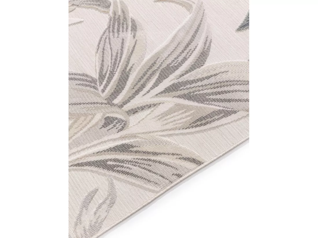 Tapis d'extérieur & intérieur Flora Multicouleur 80x150 cm