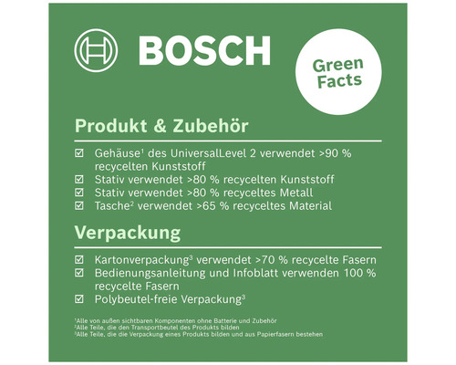 Bosch UniversalLevel 2 kruislijnlaser (set) inclusief statief