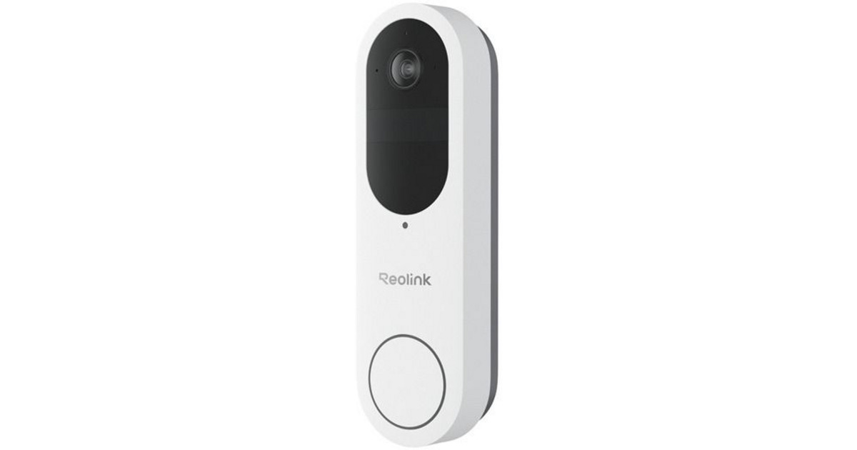 ReolinkD340B, 4MP Dual-band WiFi batterijdeurbel met slimme detectie  (Wit, Tweedekans)