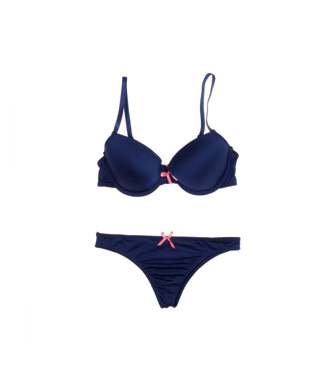 Ensemble Soutien-gorge & Tanga Bleu Femme Twinday