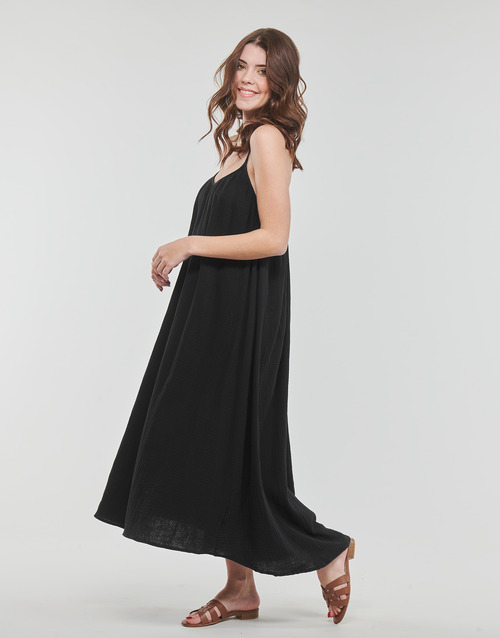 Vero Moda - VMNATALI NIA SINGLET 7/8 DRESS WVN - Noir