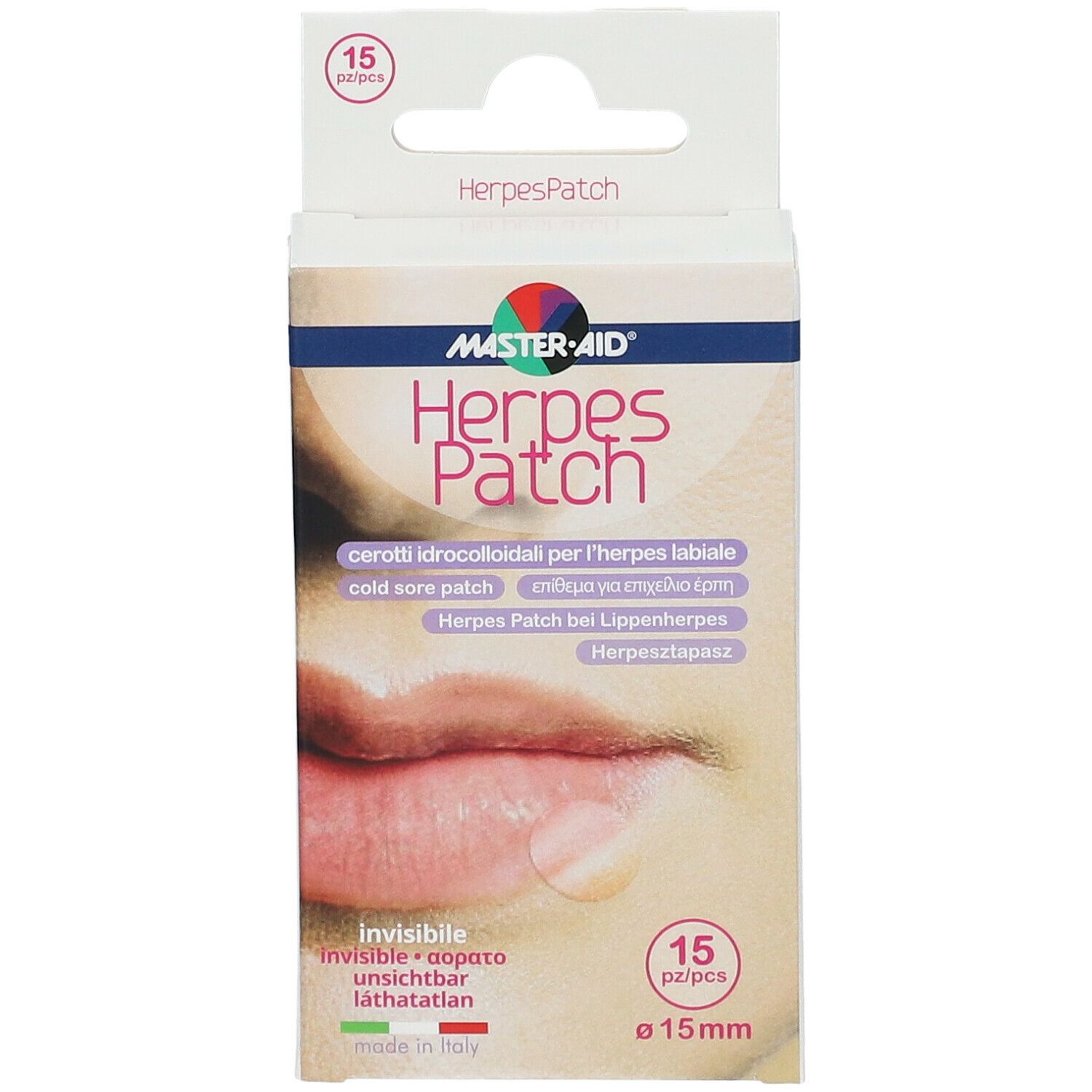 Herpespatch bei Lippenherpes