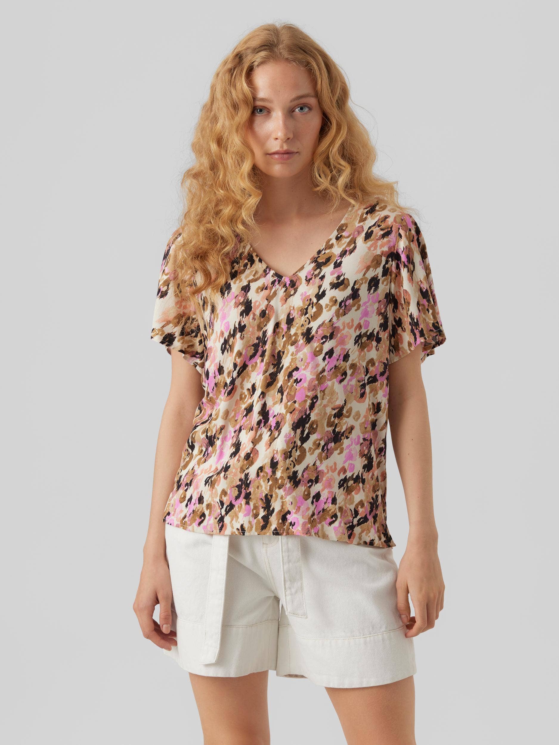Vero Moda  Easy V-neck Blouse