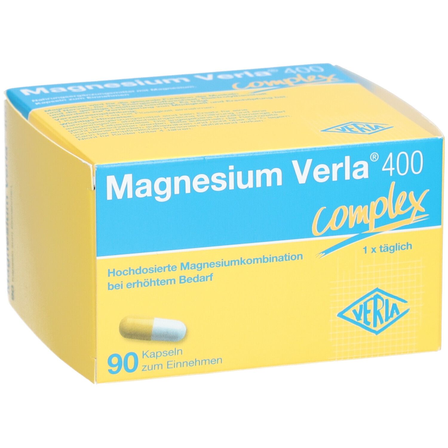 Magnesium Verla® 400 Kapseln