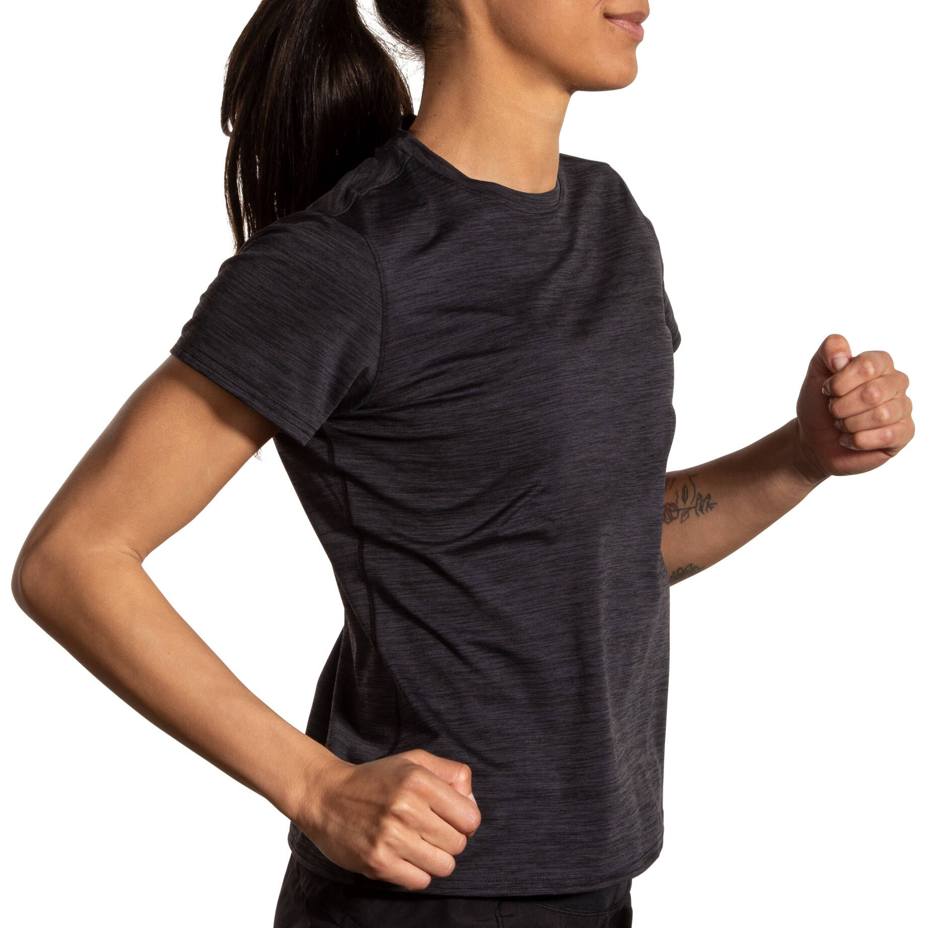 Brooks| Damen Laufshirt LUXE SHORT SLEEVE Kurzarm