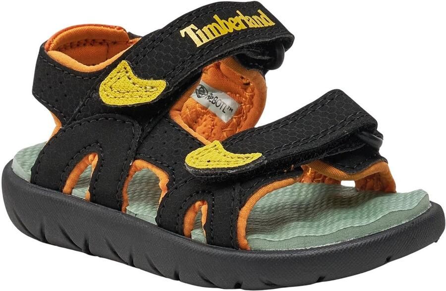 Timberland Perkins Row 2-strap Sandalen Jongens Zwart