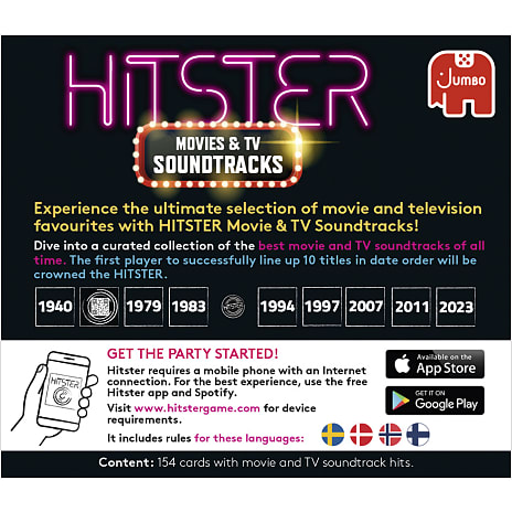 Hitster soundtrack nordic udvidelse