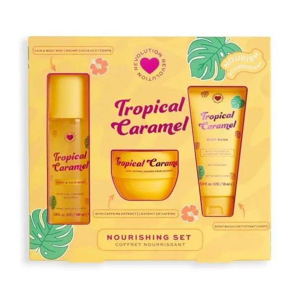 Tropical Caramel Bath & Body Gift Set