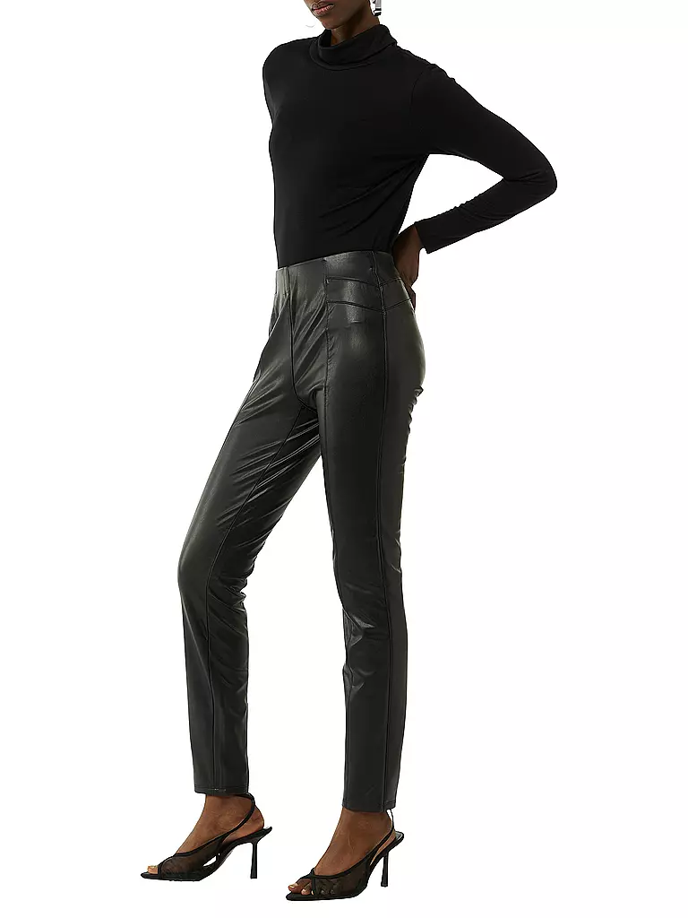 COMMA Hose Slim Fit schwarz