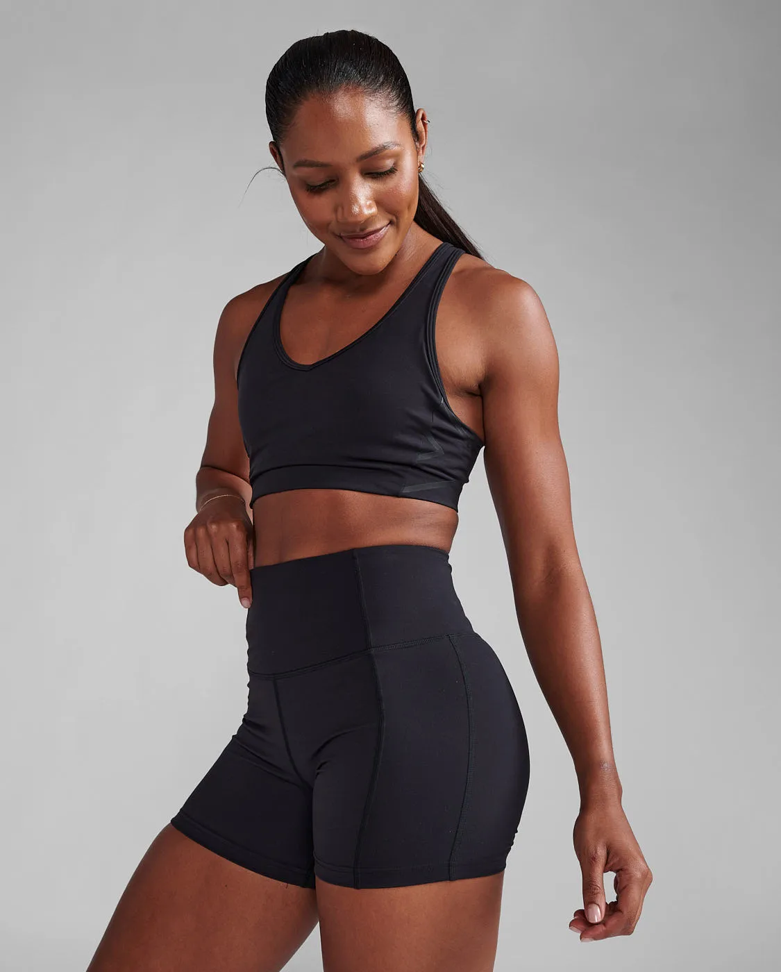 2XU Women's Form Hi-Rise Comp Shorts Black/Black