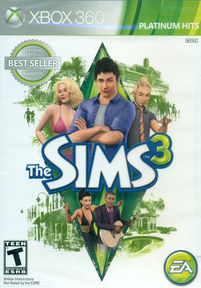The Sims 3 (Platinum Hits) (Import)- Xbox360