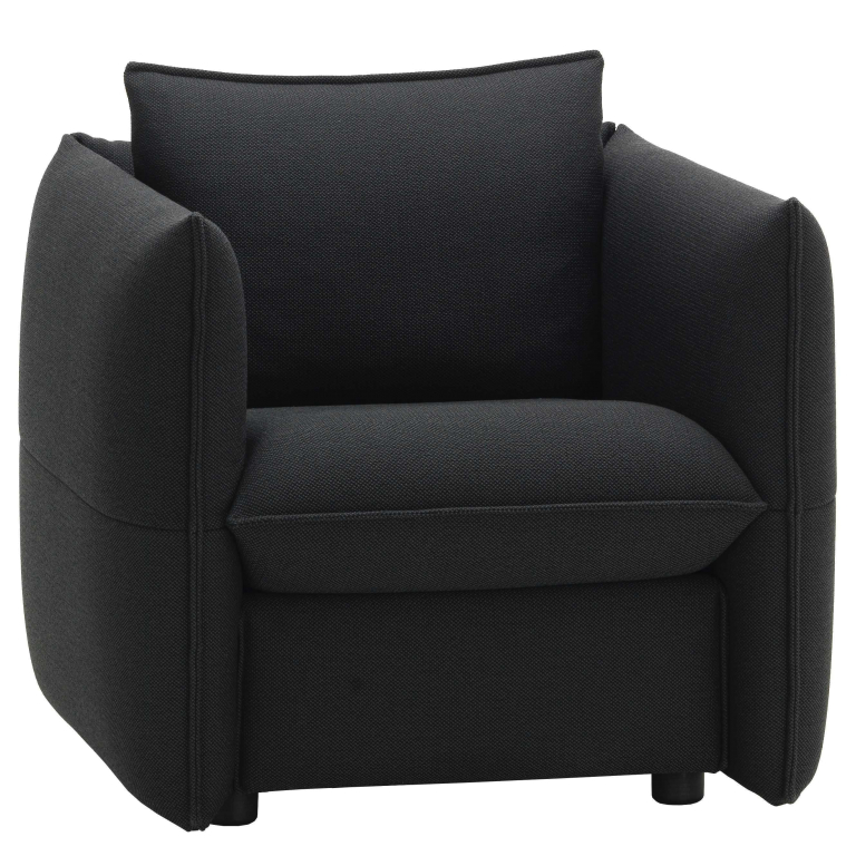 Vitra Mariposa Club fauteuil Credo 08 zwart