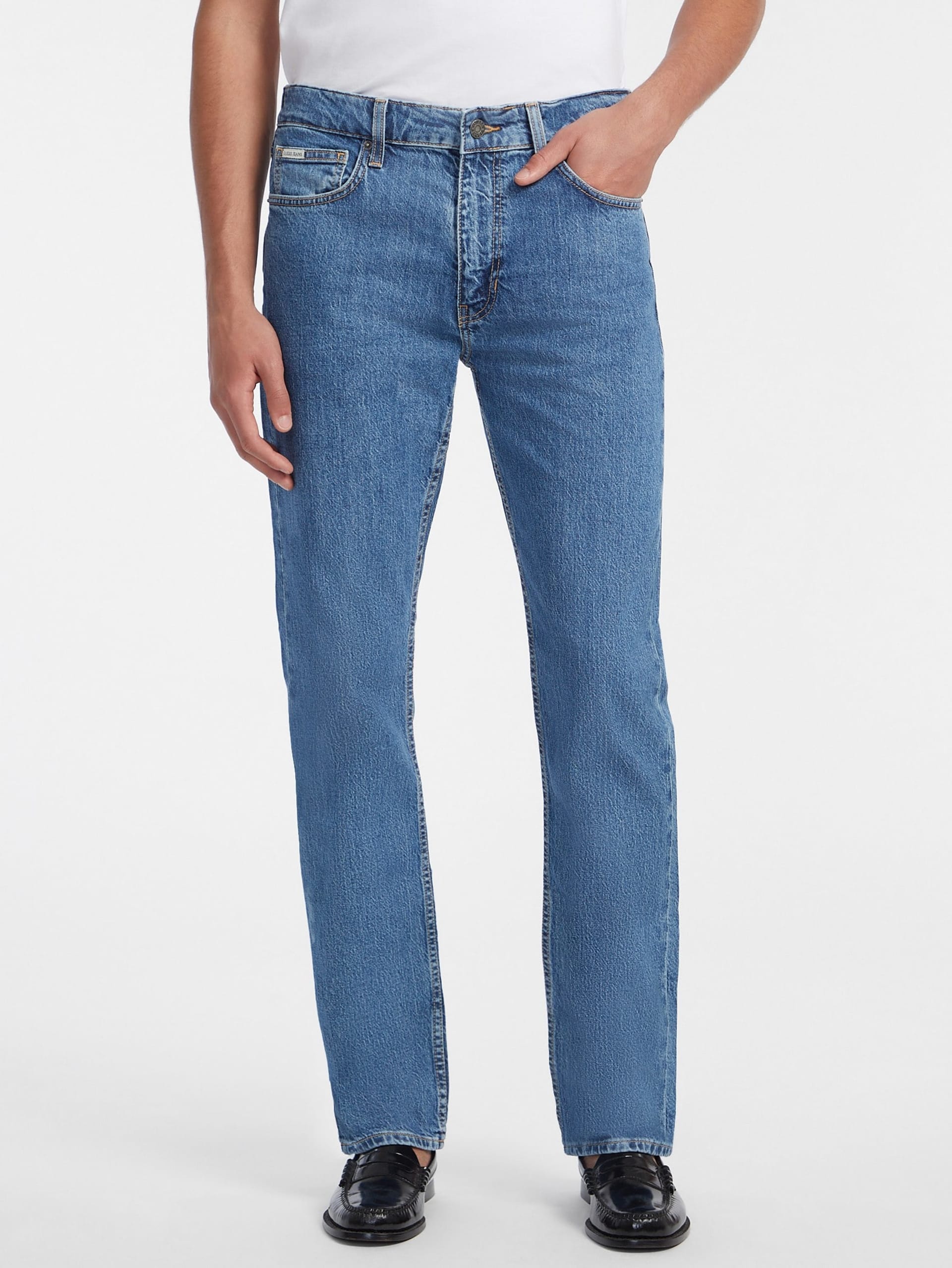 Calça jeans G16 de perna reta