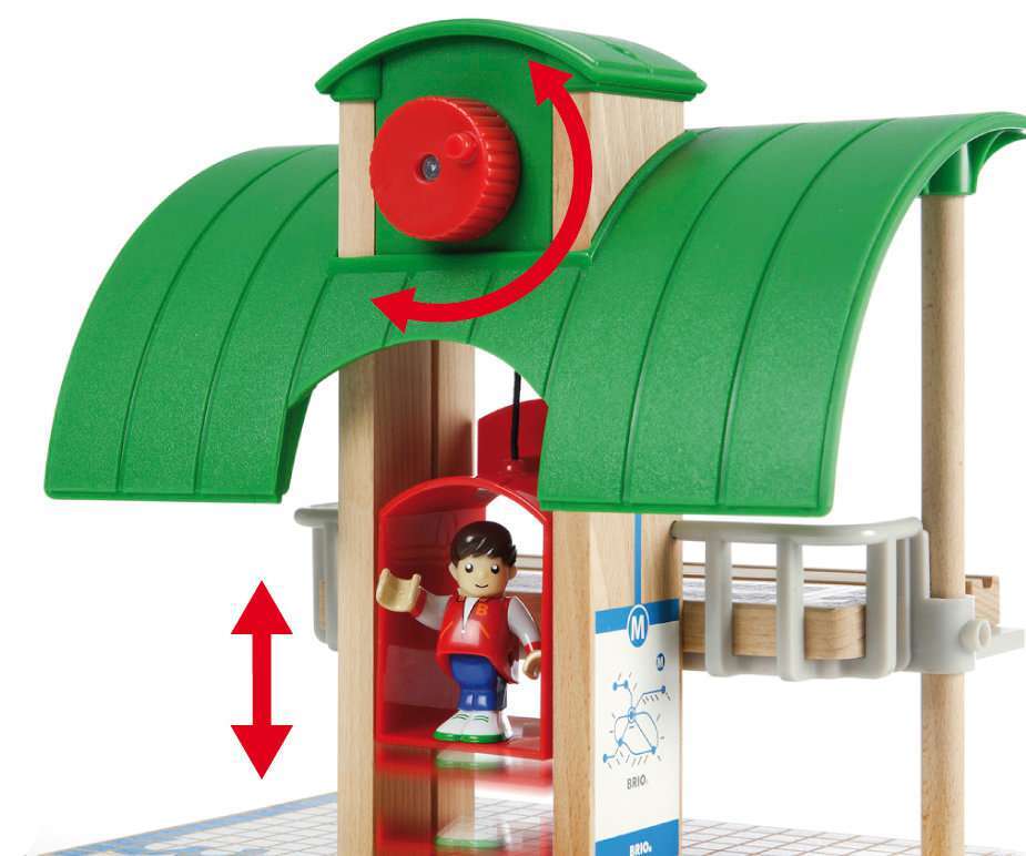 BRIO Spiel Straßen & Schienen Bahn Set Deluxe