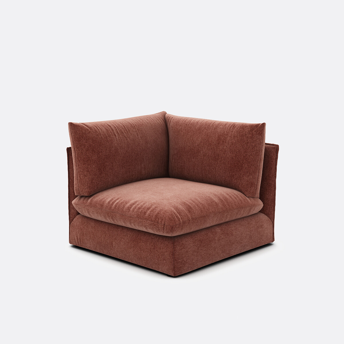 LA REDOUTE INTERIEURS<br>Canto modular, poliéster mosqueado, Malo