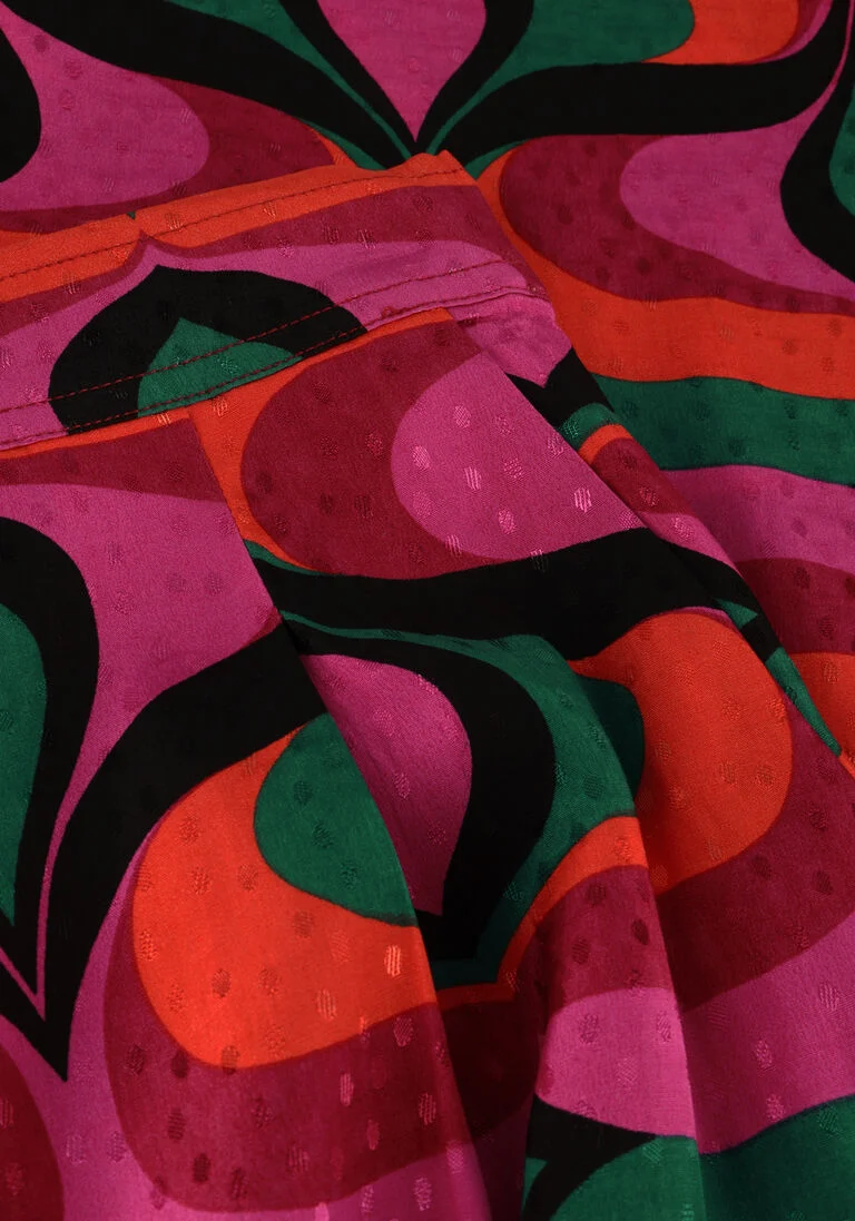 IDANO fuchsia idano wijde broek hilde sixties