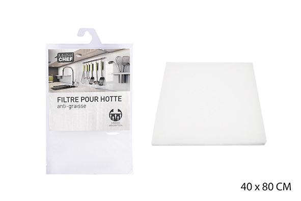 FILTRE POUR HOTTE 40X80CM