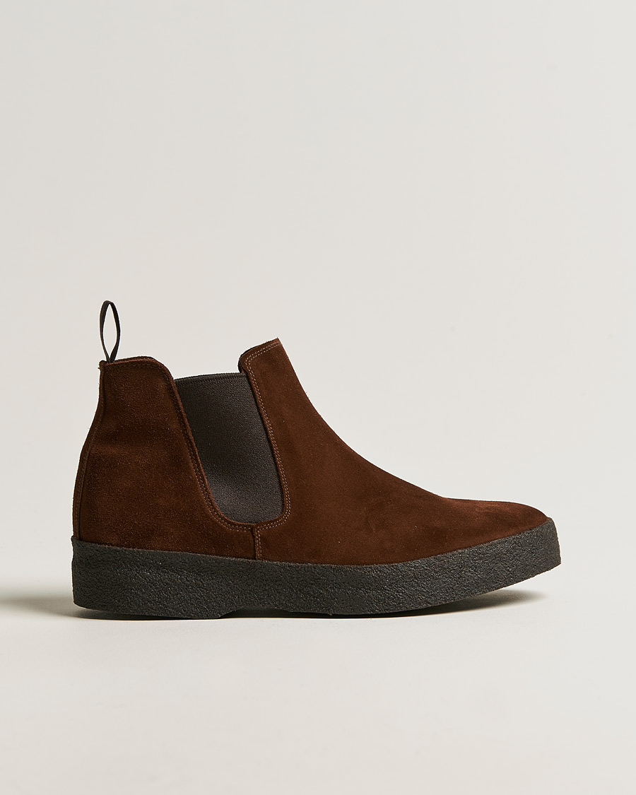 Sanders Adam Chelsea Boot Polo Snuff Suede