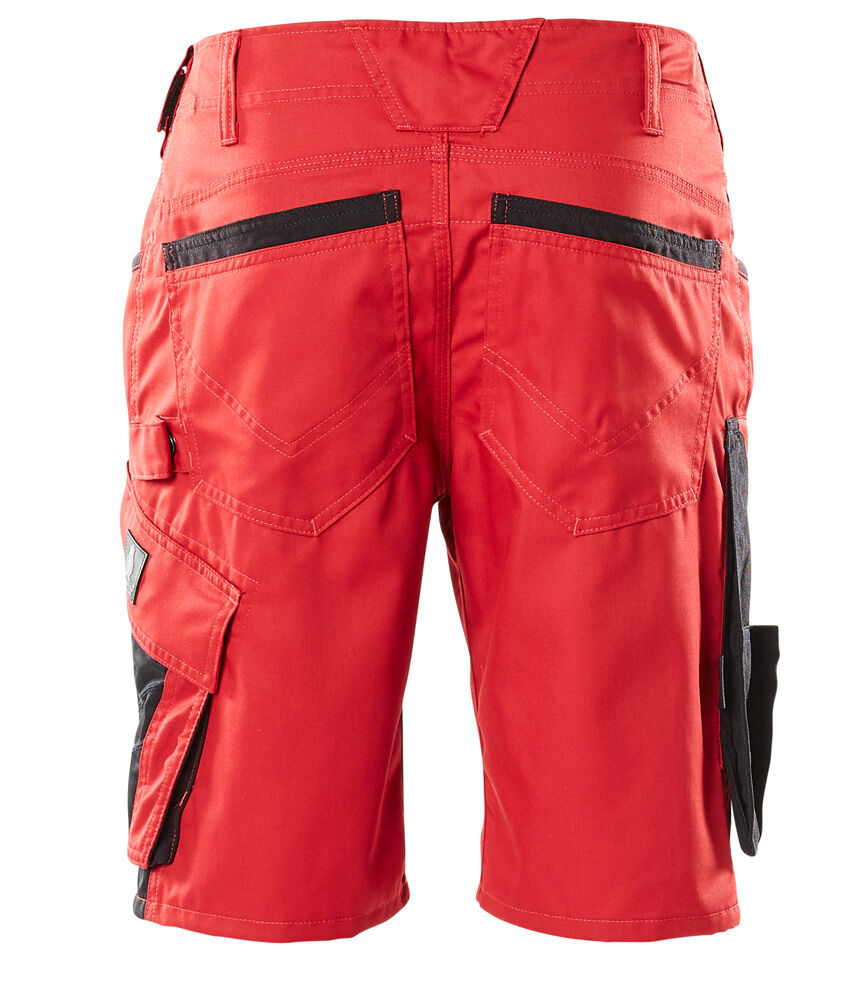 Mascot Unique 18349 - Korte Werkbroek - Rood - 42