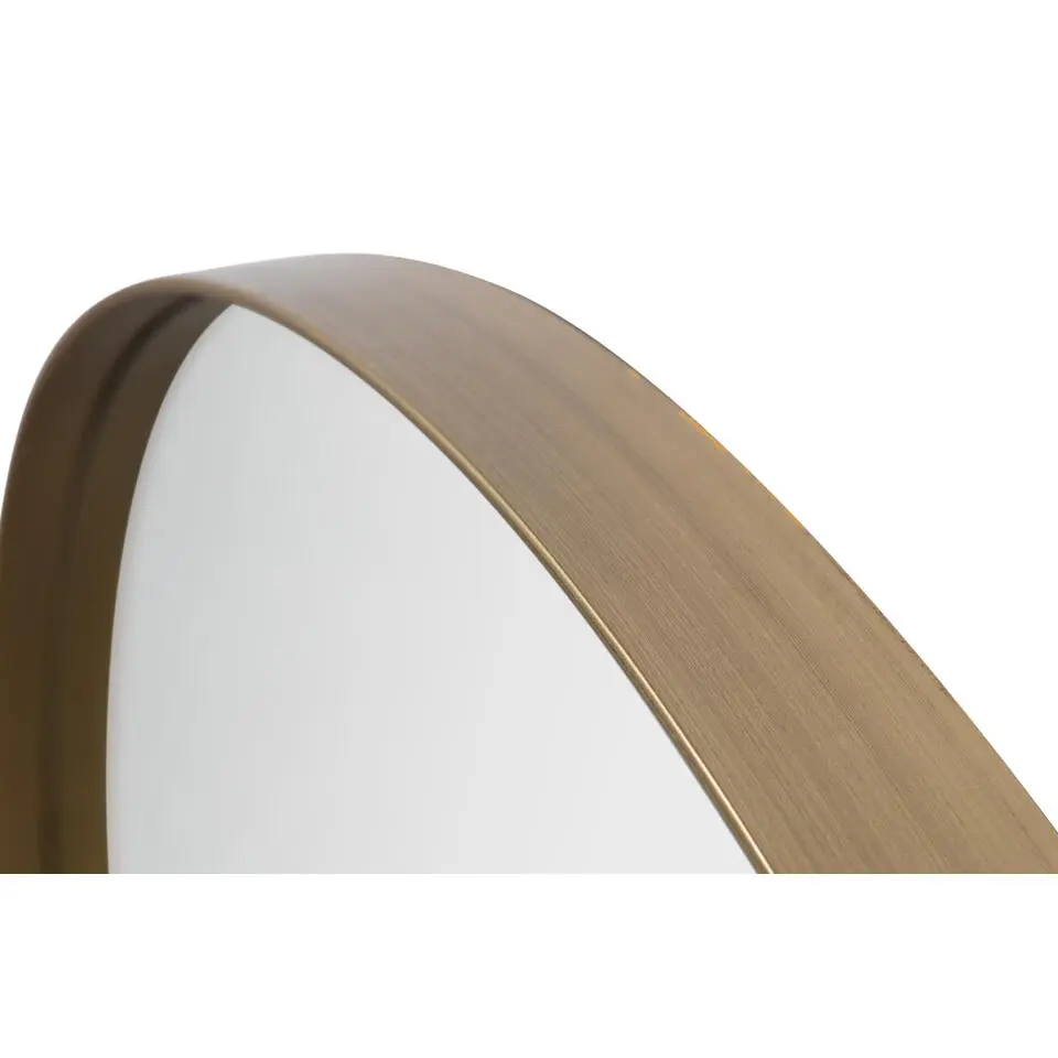 WOOOD Doutzen Spiegel - Metaal - Goud - 80x80x5