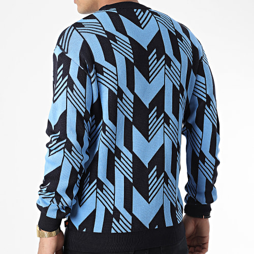 Pull AVH-179 Bleu Noir