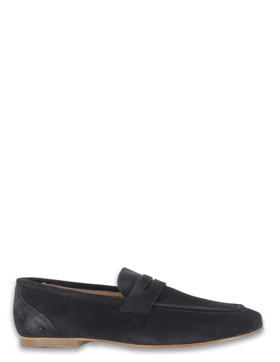 hylton mocassin homme 82772-02 daim bleu marine