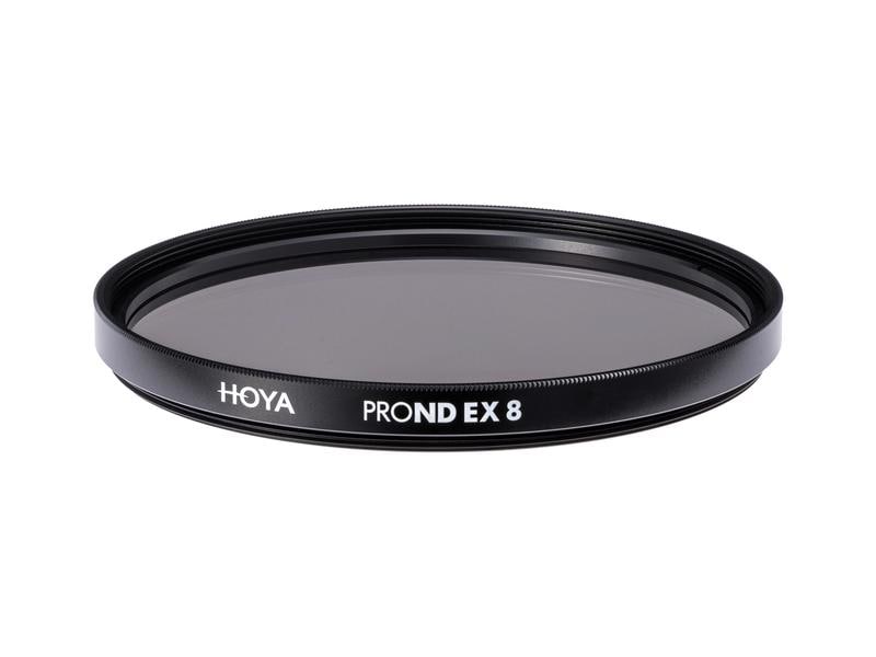 Hoya Graufilter PRO ND EX 8 – 77 mm ND Filter mit dreistufiger Lichtreduzierung
