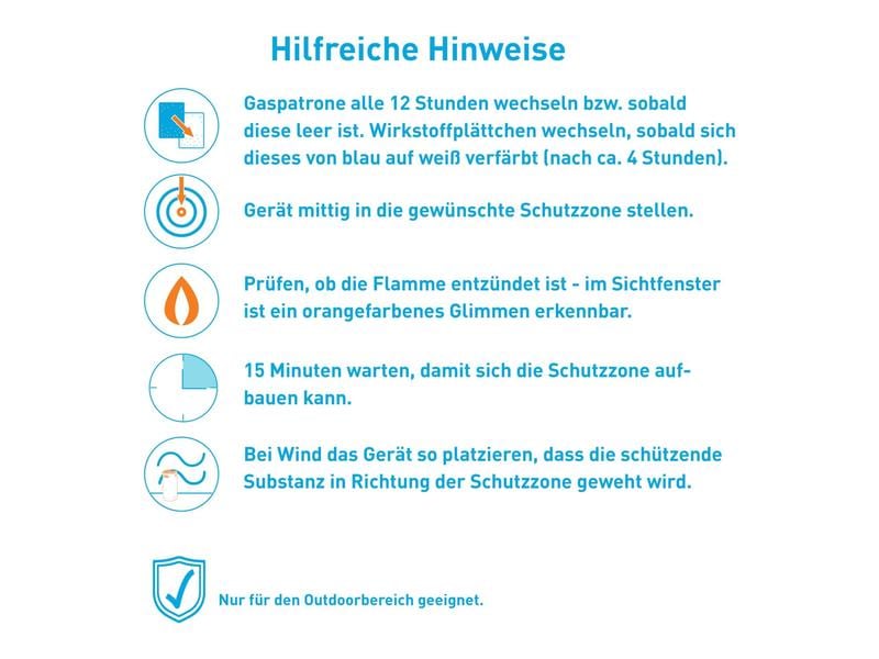 Thermacell Mückenschutz Halo Mini Dunkelblau Stechmückenschutzgerät