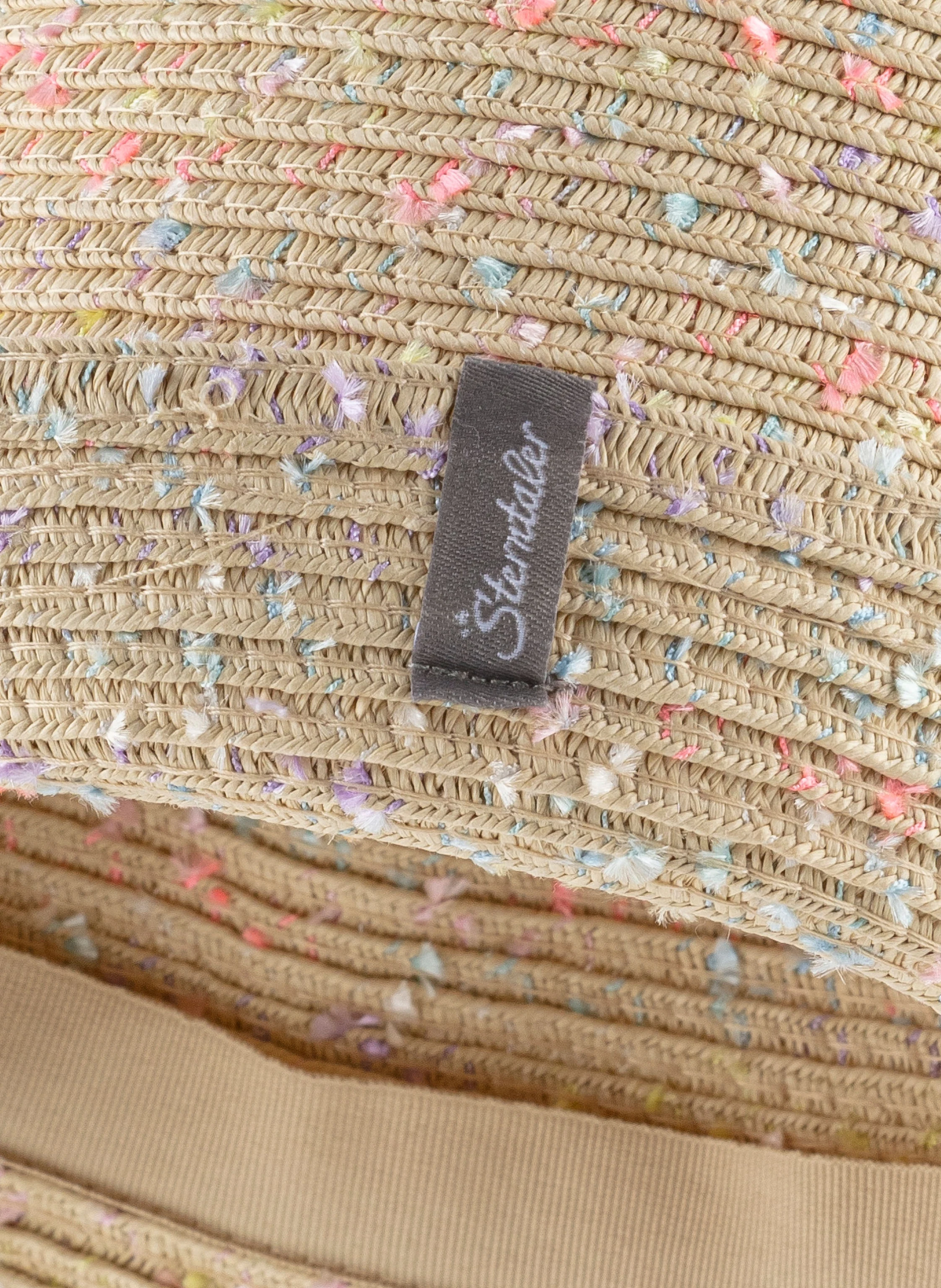 Sterntaler Strohhut bunt
