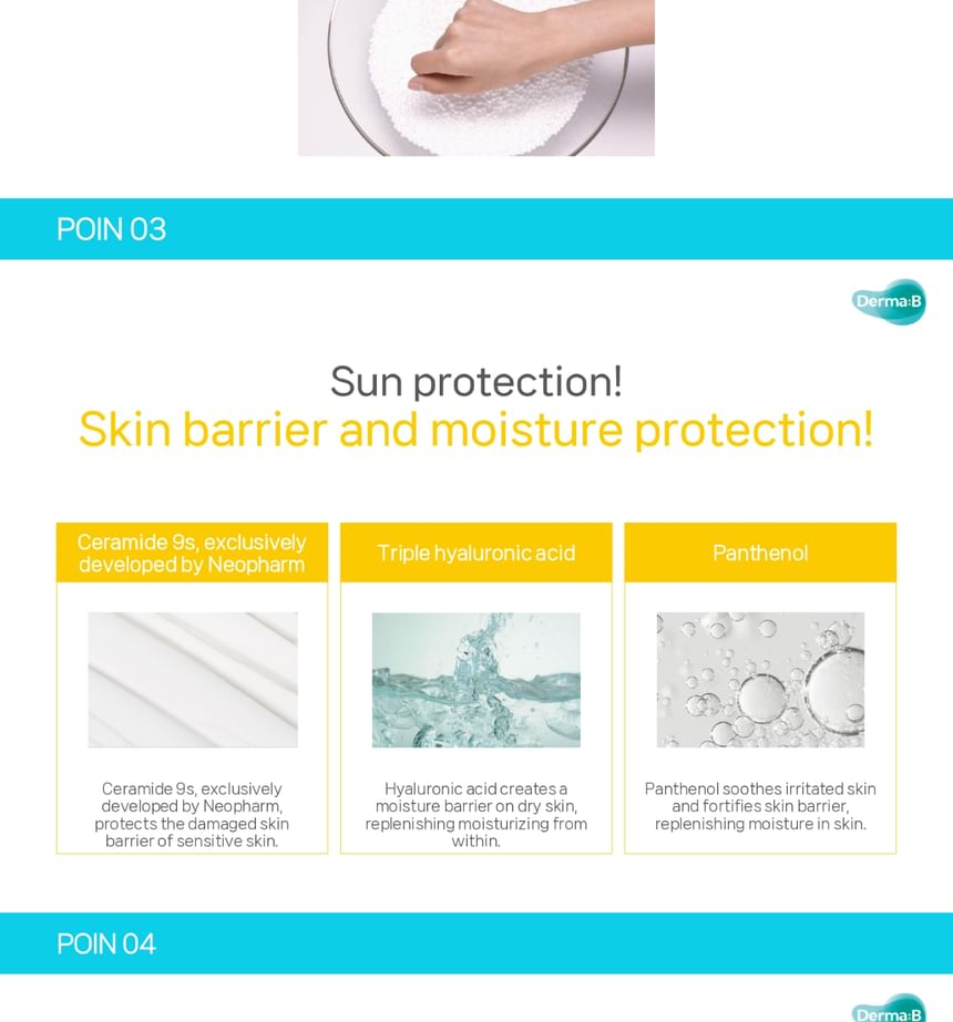 Derma: B - Dagelijkse milde zonnebrandcrème